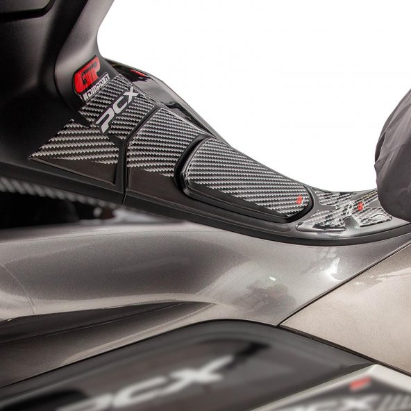 GP Kompozit Honda PCX 125 / 150 2018-2020 Uyumlu Tank Pad Siyah - 3