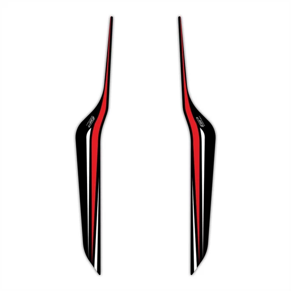 GP Kompozit Honda PCX 125 2021-2024 Uyumlu Kuyruk Pad Kırmızı - 6