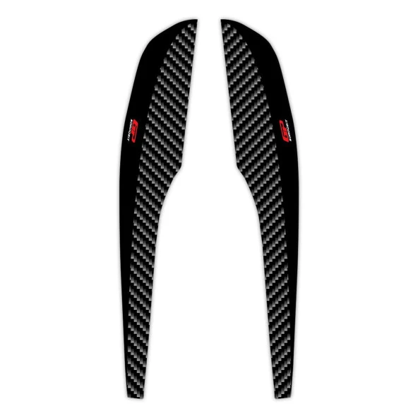 GP Kompozit Honda PCX 125 / 150 2018-2020 Uyumlu Kuyruk Yan Pad Siyah - 4