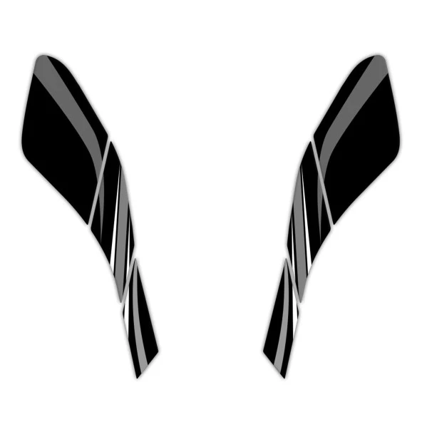 GP Kompozit Honda PCX 125 2021-2024 Uyumlu Yan Pad Gri - Resim 3