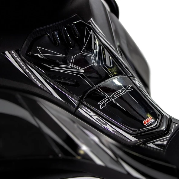 GP Kompozit Honda PCX 125 2021-2024 Uyumlu Tank Pad Kırmızı