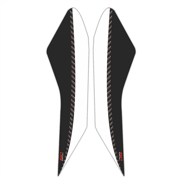 GP Kompozit Honda PCX 125 / 150 2018-2020 Uyumlu Grenaj Pad Beyaz - 6