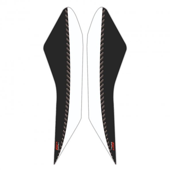 GP Kompozit Honda PCX 125 / 150 2018-2020 Uyumlu Grenaj Pad Beyaz - 2