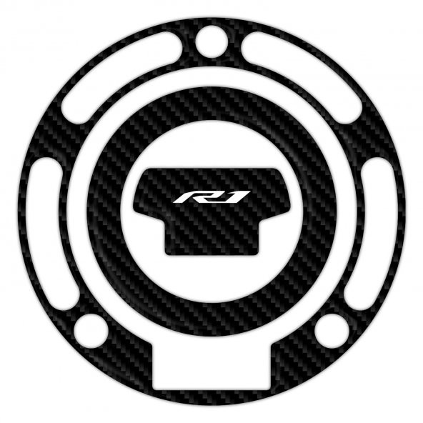 GP Kompozit Yamaha R1 2015-2023 Uyumlu Tank Pad Seti Karbon - 4