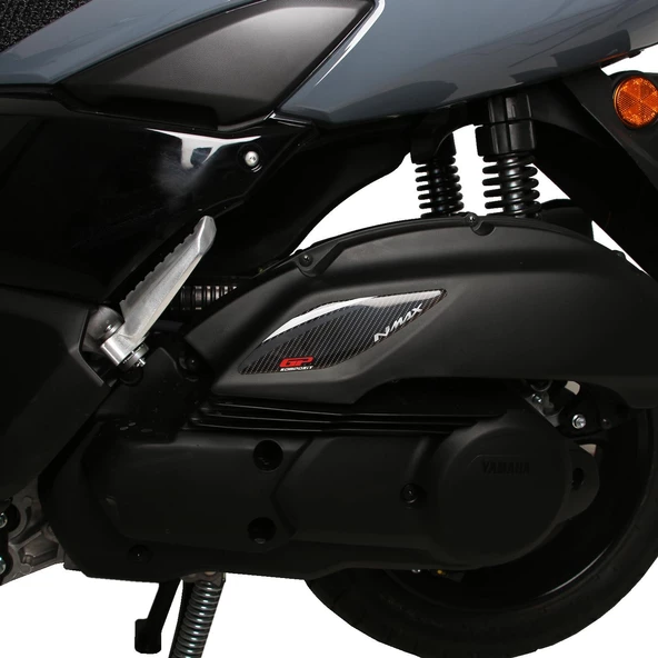 GP Kompozit Yamaha NMAX 125 / 155 2021-2024 Uyumlu Filtre Koruma Pad Gri - Resim 4
