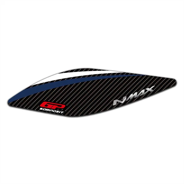 GP Kompozit Yamaha NMAX 125 / 155 2021-2024 Uyumlu Filtre Koruma Pad Mavi - 7