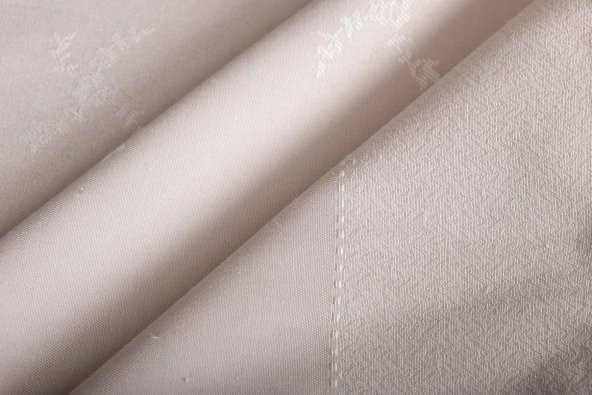 Finezza Rana Lüx Jakar Polycotton Gri Kumaş Masa Örtüsü 160x220 cm - 1242 - Resim 2