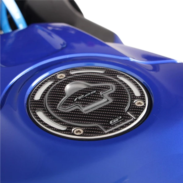 GP Kompozit Yamaha R25 2019-2024 Uyumlu Tank Pad Seti Mavi - 3