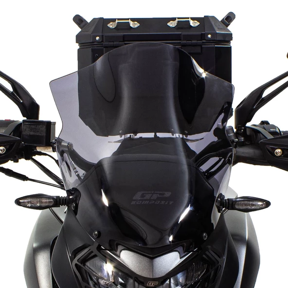 GP Kompozit Bajaj Dominar 250 / 400 2017-2024 Uyumlu Kısa Ön Cam Füme - 7