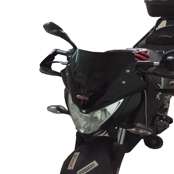 GP Kompozit Bajaj Pulsar NS 200 2011-2024 Uyumlu Spor Cam Füme - 2
