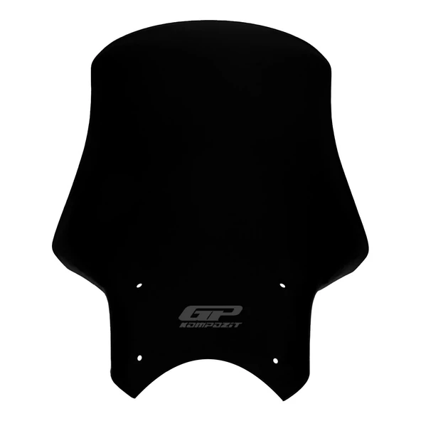 GP Kompozit Benelli Leoncino 2019-2020 Uyumlu Ön Cam Siyah