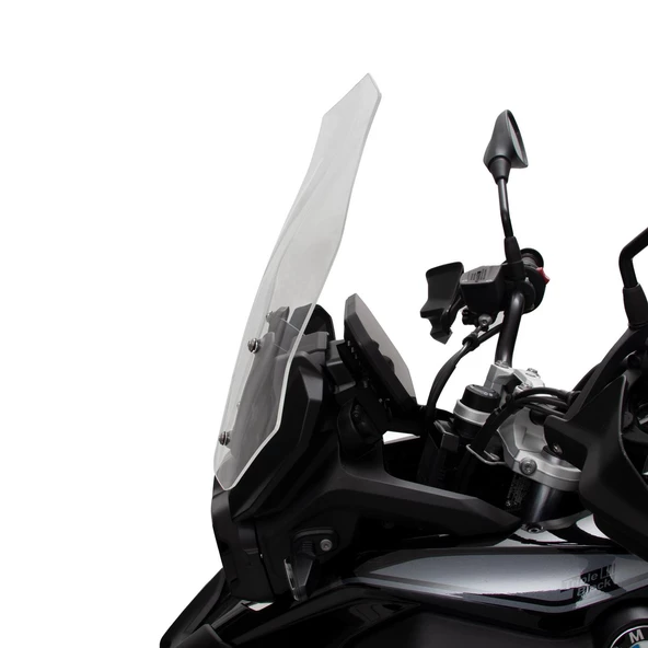 GP Kompozit BMW F 750 GS 2018-2024 Uyumlu Ön Cam Siyah - 4