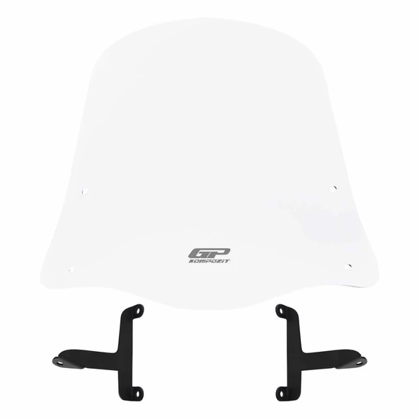 GP Kompozit Scooter Universal 2020 Uyumlu Ön Cam Şeffaf