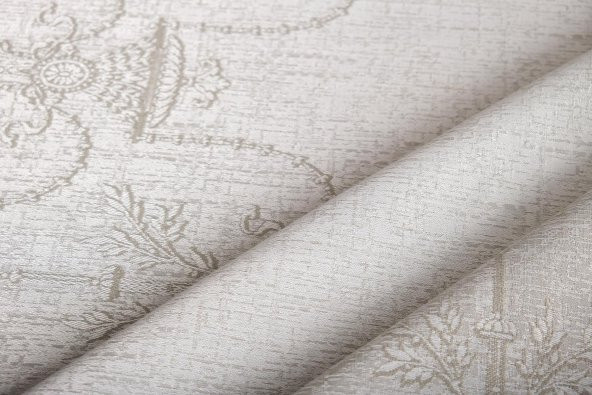 Finezza Ayda Lüx Jakar Polycotton Taş TP Kumaş  Masa Örtüsü 160x220 cm - 1247 - 11