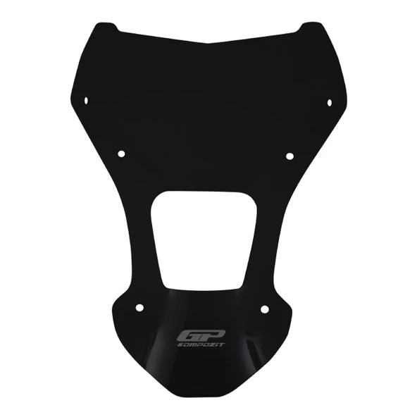 GP Kompozit Honda Africa Twin CRF1000L 2016-2019 Uyumlu Kısa Ön Cam Siyah - 3