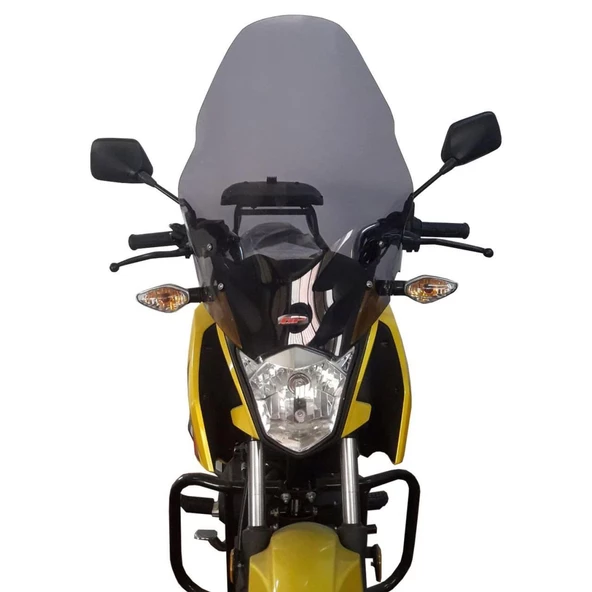 GP Kompozit Honda CB125F 2018-2020 Uyumlu Tur Camı Şeffaf - 2