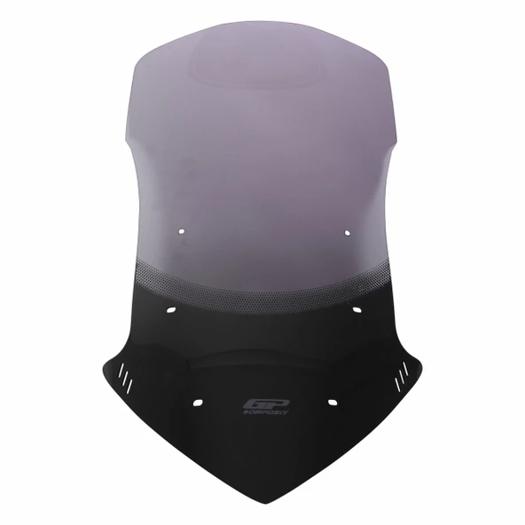 GP Kompozit Honda NC 750 X 2021-2024 Uyumlu Baskılı Tur Camı Füme - 5