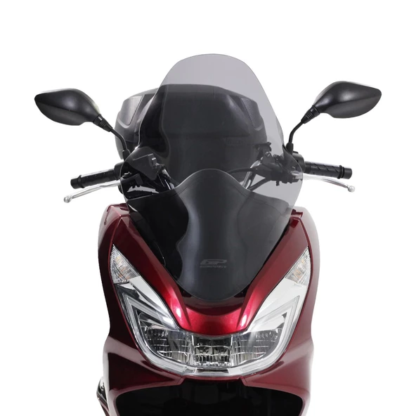 GP Kompozit Honda PCX 125 / 150 2014-2017 Uyumlu Ön Cam Siyah