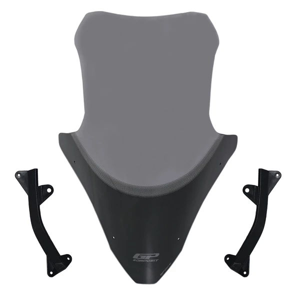 GP Kompozit Honda PCX 125 2021-2024 Uyumlu Ön Cam Füme - 2