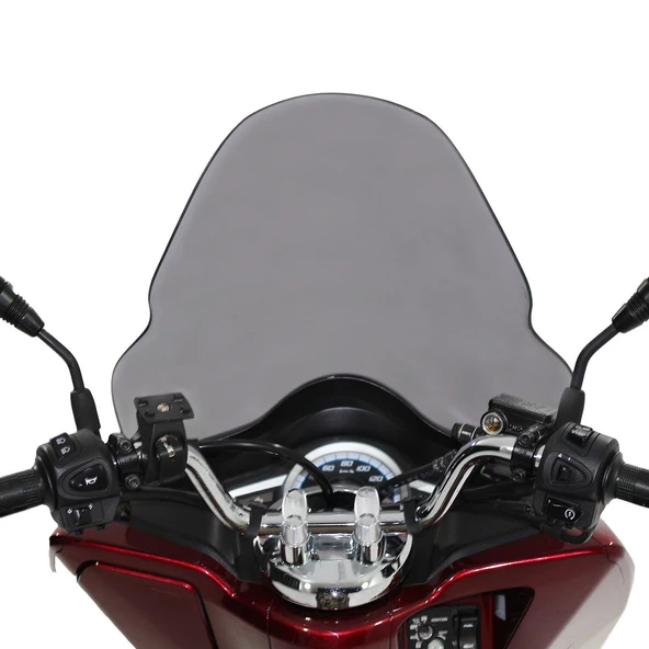 GP Kompozit Honda PCX 125 / 150 2014-2017 Uyumlu Ön Cam Şeffaf - 5