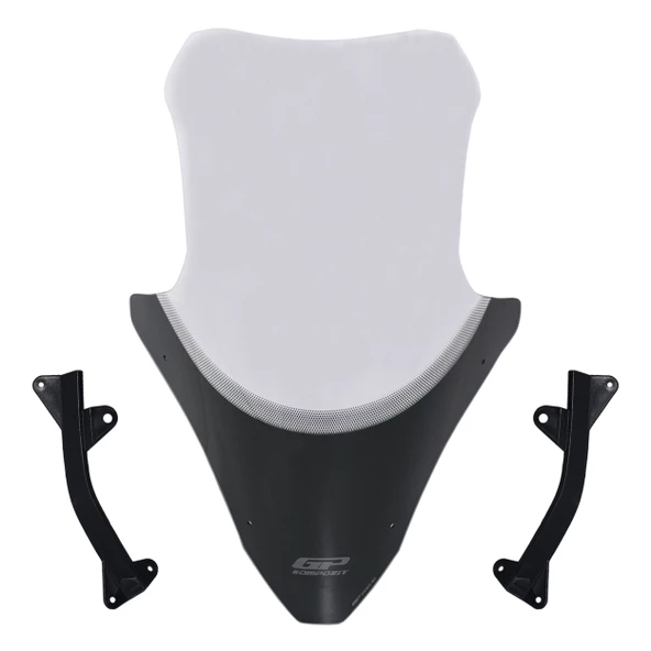 GP Kompozit Honda PCX 125 2021-2024 Uyumlu Ön Cam Şeffaf - 6