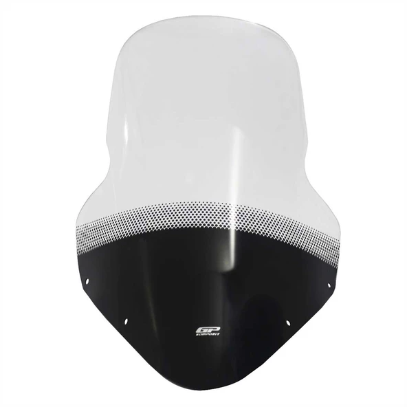 GP Kompozit Honda PCX 125 / 150 2014-2017 Uyumlu Ön Tur Cam Şeffaf - 8