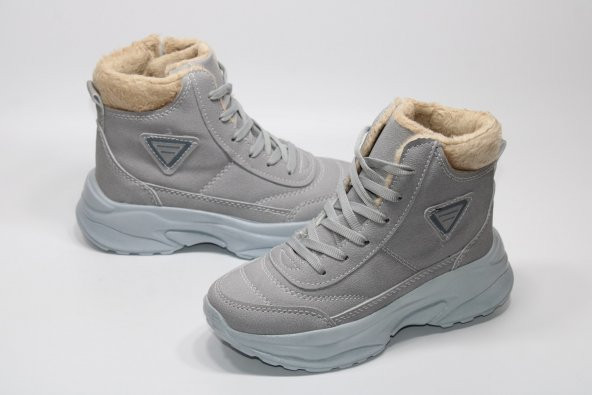 CASSO ORTOPEDİK HAFİF TABAN FERMUARLI KOLAY GİYİM YÜKSEK KALIN TABAN KIZ ÇOCUĞU KIŞLIK BOT - 2