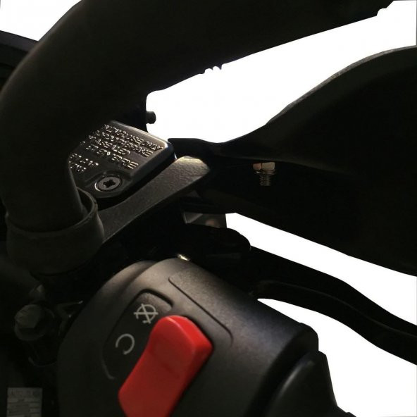 GP Kompozit Bajaj Dominar 250 / 400 2017-2024 Uyumlu Elcik Koruma Siyah - 4