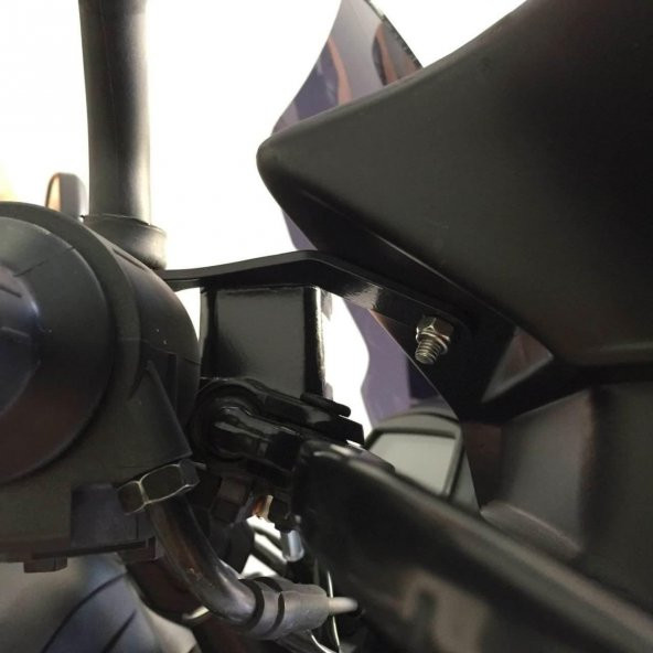 GP Kompozit Bajaj Dominar 250 / 400 2017-2024 Uyumlu Elcik Koruma Siyah - 5