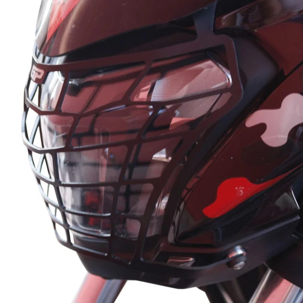 GP Kompozit Bajaj Dominar 250 / 400 2017-2024 Uyumlu Far Koruma Siyah - 3