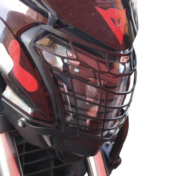 GP Kompozit Bajaj Dominar 250 / 400 2017-2024 Uyumlu Far Koruma Siyah - 4