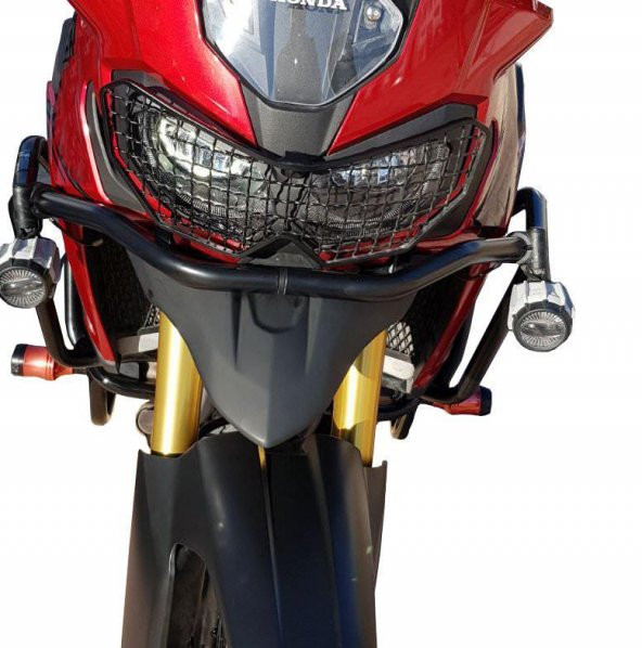 GP Kompozit Honda Africa Twin CRF1000L 2016-2019 Uyumlu Ön Gaga Siyah - 3