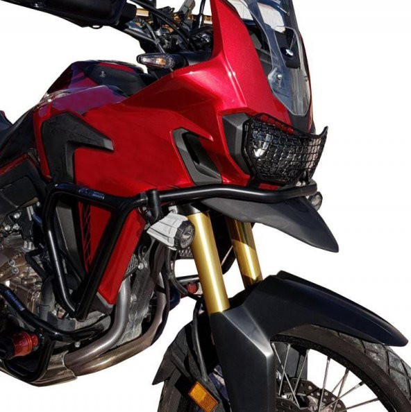GP Kompozit Honda Africa Twin CRF1000L 2016-2019 Uyumlu Ön Gaga Siyah - 4