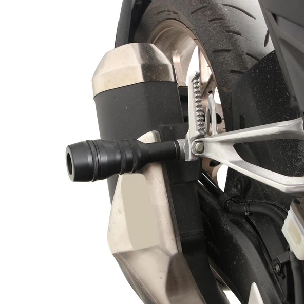 GP Kompozit Honda CB250R 2018-2024 Uyumlu Egzoz Koruma Takozu Siyah - 5