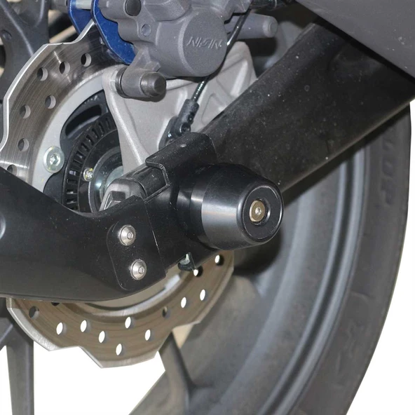 GP Kompozit Honda CB125 R / CB250 R 2017-2024 Uyumlu Aks Koruma Takozu Siyah - 7