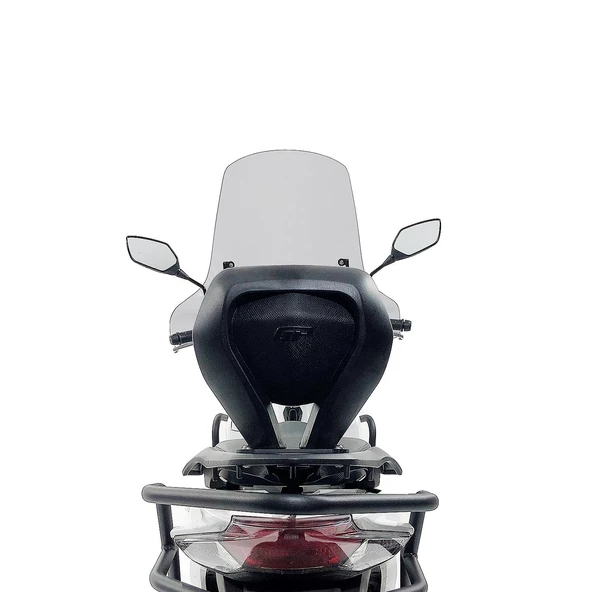 GP Kompozit Honda Dio 2021-2024 Uyumlu Sissy Bar Siyah - 3