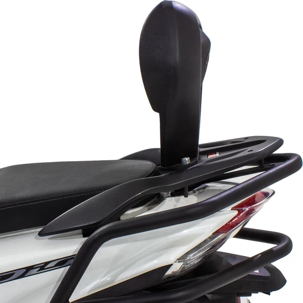 GP Kompozit Honda Dio 2021-2024 Uyumlu Sissy Bar Siyah - 4