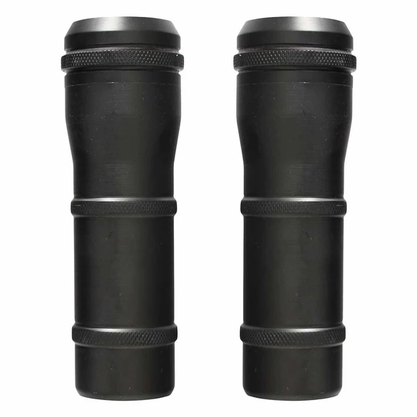 GP Kompozit Honda PCX 125 / 150 2018-2024 Uyumlu Egzoz Koruma Takozu Siyah - 8