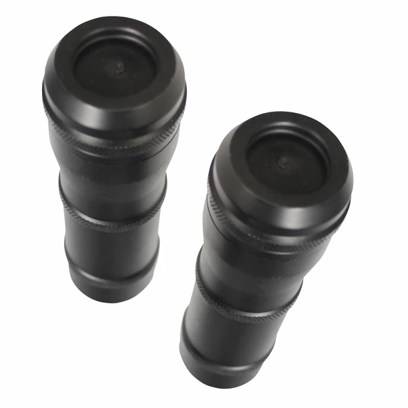 GP Kompozit Honda PCX 125 / 150 2018-2024 Uyumlu Egzoz Koruma Takozu Siyah - 3