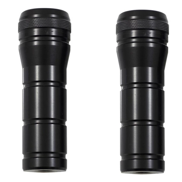 GP Kompozit Honda PCX 125 / 150 2018-2024 Uyumlu Egzoz Koruma Takozu Siyah - 5