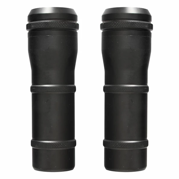 GP Kompozit Honda PCX 125 / 150 2018-2024 Uyumlu Egzoz Koruma Takozu Siyah - 2