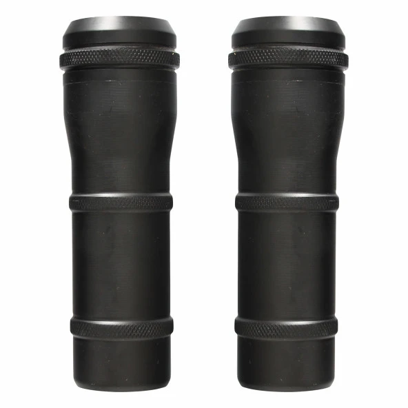 GP Kompozit Honda PCX 125 / 150 2018-2024 Uyumlu Egzoz Koruma Takozu Siyah - 6