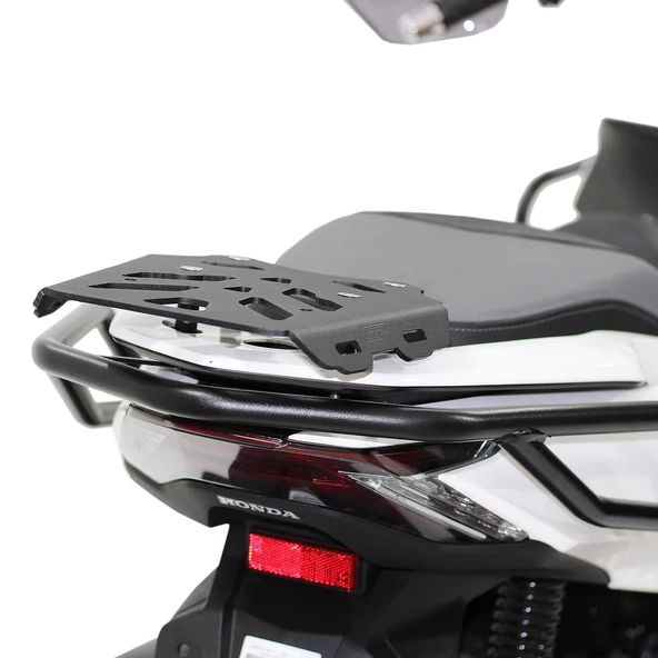 GP Kompozit Honda PCX 125 2011-2024 Uyumlu Çanta Demiri Siyah - 4
