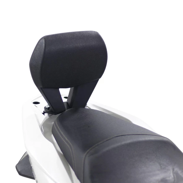 GP Kompozit Honda PCX 125 / 150 2014-2024 Uyumlu Spor Sissy Bar Siyah - 3