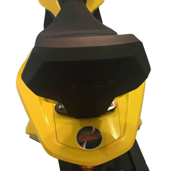 GP Kompozit Honda PCX 125 / 150 2014-2024 Uyumlu Sissy Bar Siyah - 4