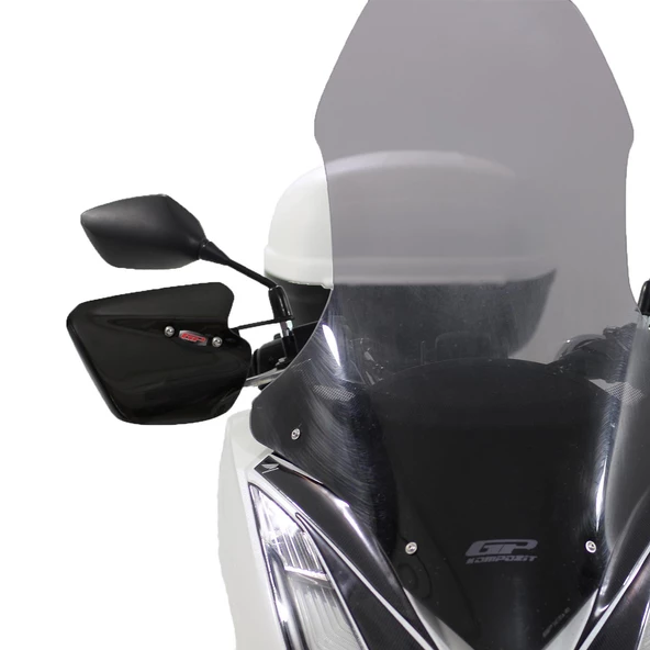 GP Kompozit Honda PCX 125 / 150 2018-2024 Uyumlu Elcik Koruma Şeffaf - 4