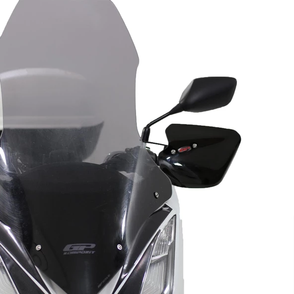 GP Kompozit Honda PCX 125 / 150 2018-2024 Uyumlu Elcik Koruma Şeffaf - 5