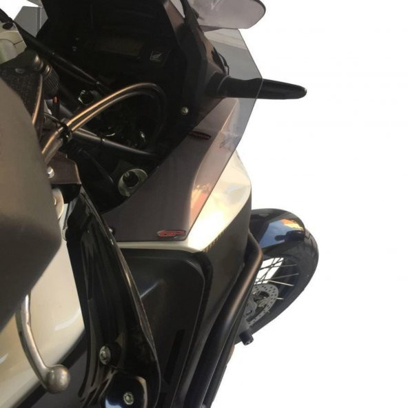 GP Kompozit Honda VFR1200 2012-2015 Uyumlu Sağ Sol Rüzgarlık Füme - 4