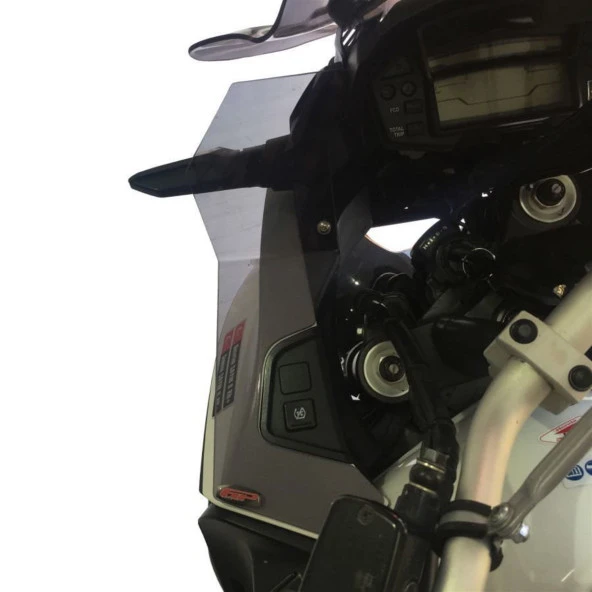 GP Kompozit Honda VFR1200 2012-2015 Uyumlu Sağ Sol Rüzgarlık Füme - 7