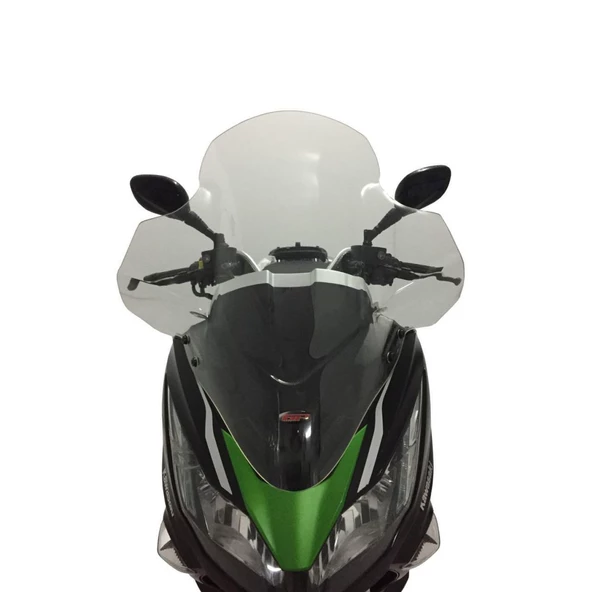 GP Kompozit Kawasaki J 300 2014-2017 Uyumlu Ön Cam Füme - 2